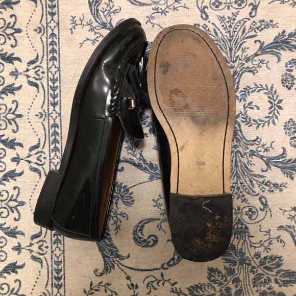 Black Tassel Loafers - Picture 4 of 4